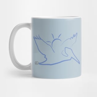 Pelican Flying Mug